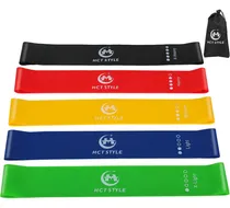Comprar Set De 5 Bandas De Resistencia Yoga Pilates,látex   In...
