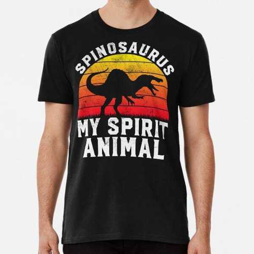 Remera Spinosaurus Es Mi Animal Espiritual - Amantes De Los 
