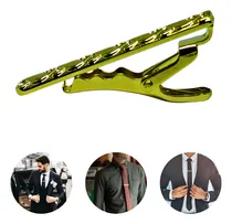 Comprar Prendedor De Gravata Slim Jacarezinho Social Trabalhado Luxo