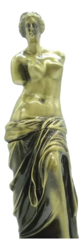 Enfeite Miniatura Venus De Milo Metal Luxo Arte  