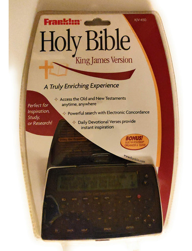 Biblia Electrónica Franklin Pocket King James Version