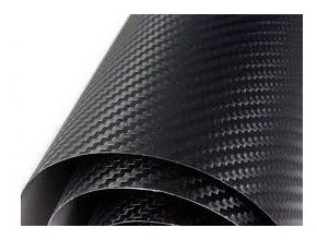 Vinil Negro Carbono 3d Texturizado Airfree 1,50mts X 1 Mt 