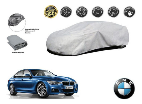 Funda Car Cover Afelpada Premium Bmw Serie 3 2012 A 2017