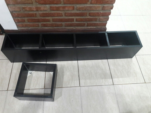 Cubo 30 X 30 Negro 2 Unidades
