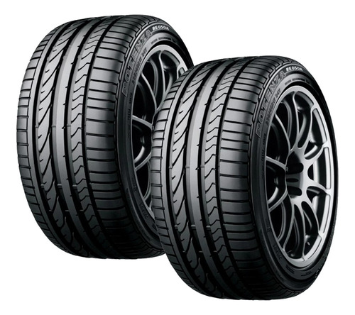 Kit X2 Rf 205 40 R18 82w Potenza Re050a Bridgestone Run Flat