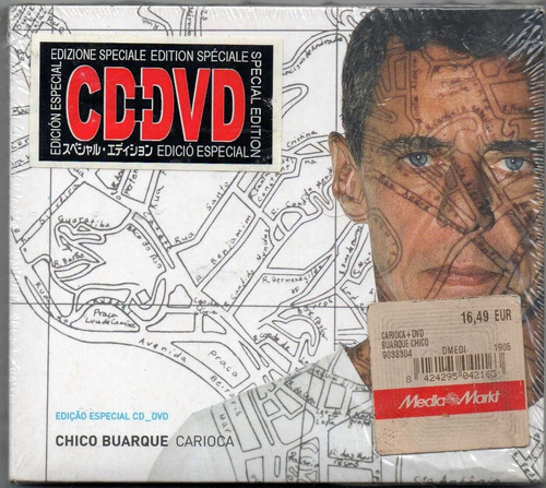 Chico Buarque. Carioca. Cd+dvd Original Nuevo Qqc. Mz