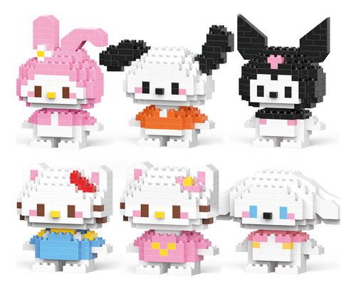 Sanrio Kulomi Bloque De 6 Piezas