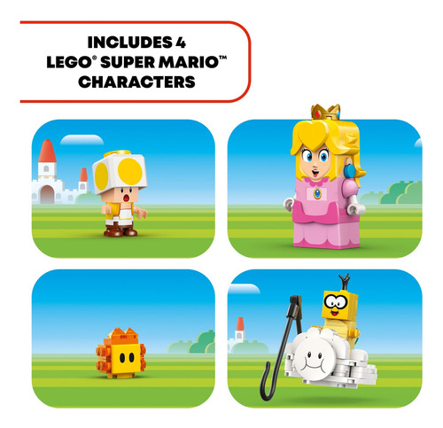 Set De Juego Lego Super Mario Adventures Con Peach Pri Inter