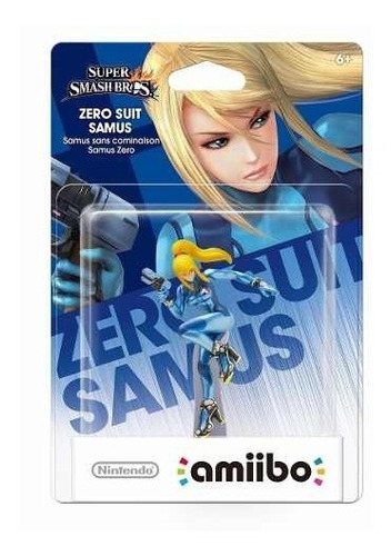 Figura Nintendo Amiibo Samus Zero - Smash Bros - Sniper