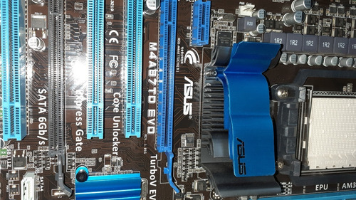 Tarjeta Madre Asus M4a87td Evo Socket Am3 Para Phenom. (Usado)