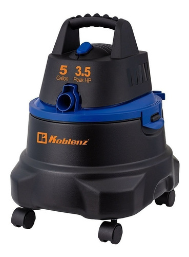Imagen 2 de 3 de Aspiradora De tacho Koblenz WD-5 MA 18.9L negra y azul