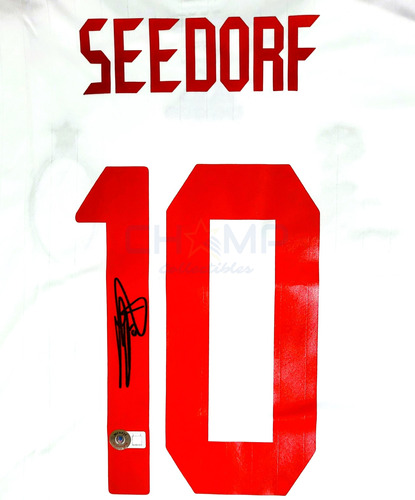 Jersey Firmado Clarence Seedorf Ac Milan 2006-07 Champions