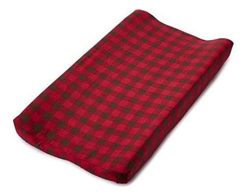 Trend Lab Northwoods Changing Pad Cover Buffalo Check