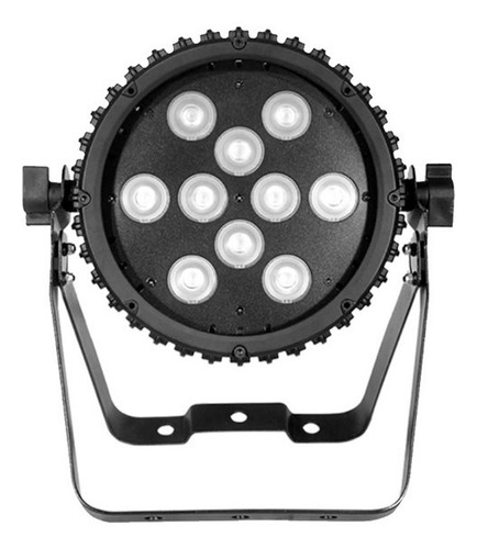 Tecled Quadtec 10 Luminaria P/interiores Led Par 10x4 Rgbw