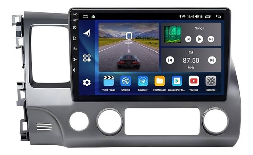 Estereo Honda Civic 06-11 Carplay 4+64 Android 14+base