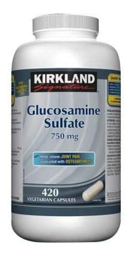 Sulfato De Glucosamina - 420caps - - Unidad a $936