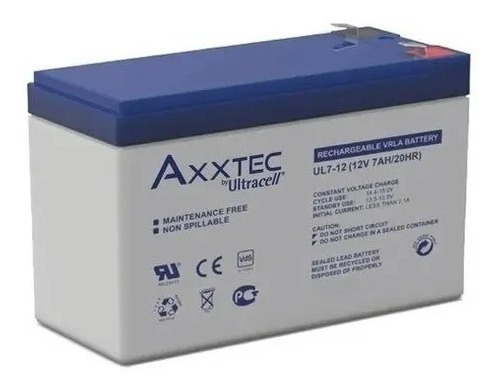 Bateria 12v 7ah Axxtec-ultracell (solo Retiro En Local)