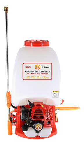 Aspersor Para Fumigar 2 Tiempos 1 Hp 25 Litros Kwf001 Kawano Color Blanco