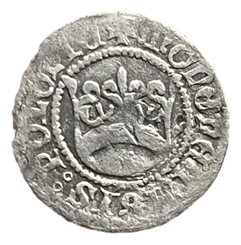 Polonia 1/2 Groschen De Alejandro I Jagellón (1501-1506 Dc) (Usado)