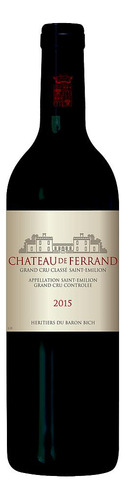 Vino Chateau De Ferrand Grand Cru 2015 750 Ml