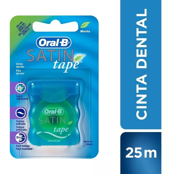 Hilo Dental Oral-b Satin Tape Menta 25 M
