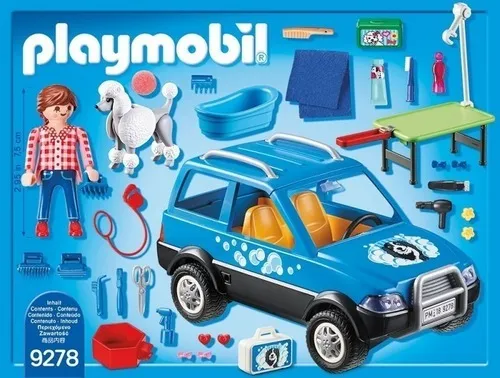Playmobil City Life Coche Lavanderia Perros 9278
