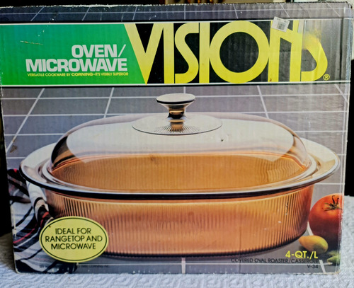 Olla / Cacerola Para Cocinar De Cristal Marca Visions