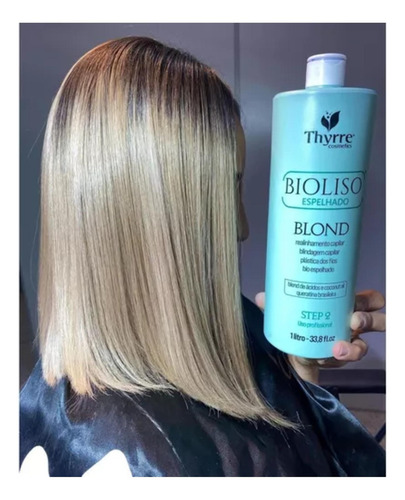 Kit Progressiva Bioliso 500ml Thyrre E Spary Laque Fixador
