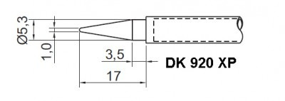 Kit 2 Pontas Ts-920xp Ferro De Solda Toyo Da Estação Ts-920