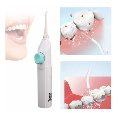 Irrigador Oral Compacto Jato Água Limpeza De Dentes Portátil