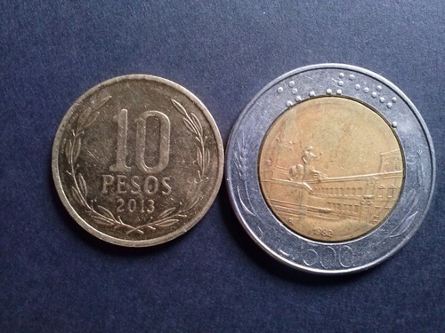 Moneda Italia 500 Liras Bimetalica 1982 C21