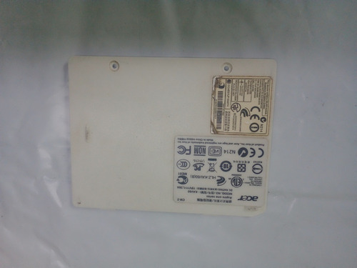 Tapa Disco Duro Hdd Cover Ap084000k10 Acer Aspire One Kav60