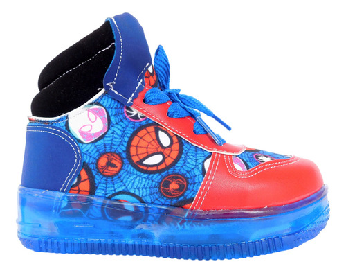 Tenis Choclo Niño Spiderman 