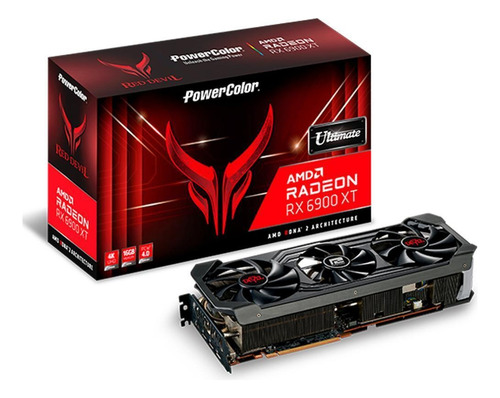 Placa De Vídeo Power Color Radeon Axrx 6900xtu16gbd6 - 3dhe