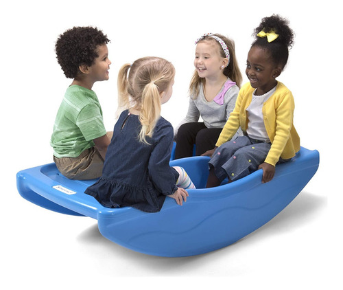 Sube Y Baja 2 En 1 Puente De Escalada Para Niños Simplay3 Color Azul