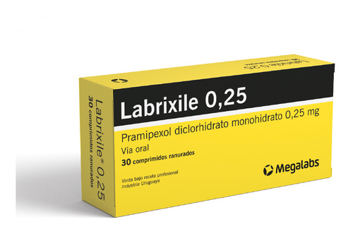 Labrixile® 0.25mg X 30 Comprimidos