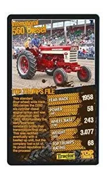Juego De Cartas Top Trumps, Mejores Tractores