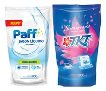 Comprar Combo Jabón Liquido Concentrado 800ml Y Suavizante 900ml Tkt