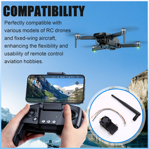 Transmisor De Vídeo Fpv Vtx De 5,8 Ghz, 2 W, 64 Canales, Ven