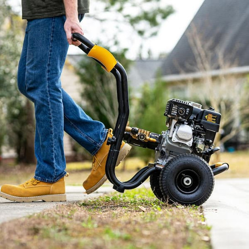 Hidrolavadora Dewalt 3600 Psi Motor A Gasolina Motor Honda Color Amarillo Frecuencia 50