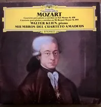 Comprar Klien Cuarteto Piano Y Cuerdas G Y Bb Mayor Lp Amadeus Kkt