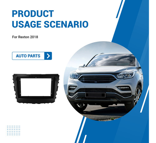 Marco De Radio De Coche De 9 Pulgadas Para Rexton 2018 Insta