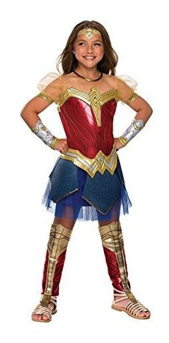 Disfraz Premium De Justice League Child's Wonder Woman