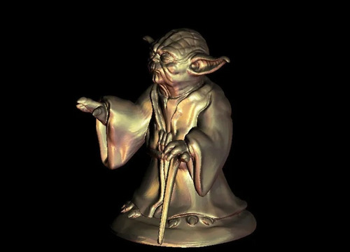 Yoda Star Wars - Arquivo Stl Cnc Router Artcam Aspire 3d