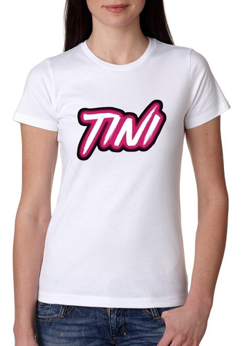 Playera De Tini Stoessel Letras