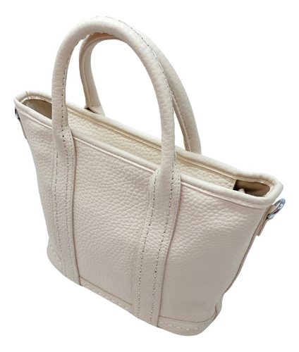 Bolsa Estilo Tote Unibella Beige Lisa Beige