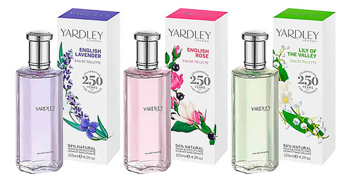 Eau de toilette English Rose, 125 ml, perfume Yardley para mujer