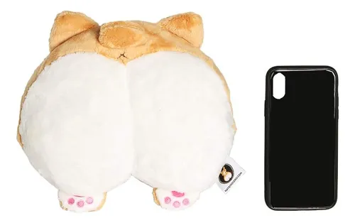 Nayothecorgi Corgi Butt Super Soft Car Neck Pillow - One Pie