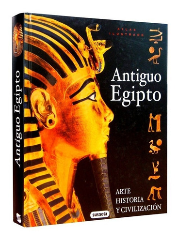 Libro Atlas Ilustrado Antiguo Egipto Historia Arqueología