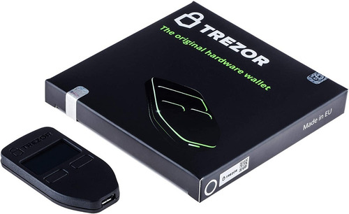 Trezor One Hardware Wallet Carteira Crypto Original Lacrada